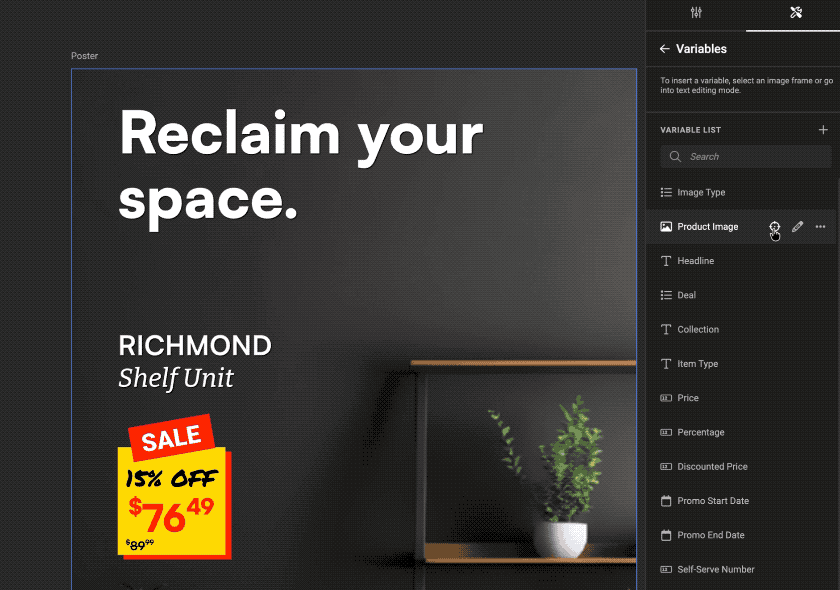 Variable highlighting